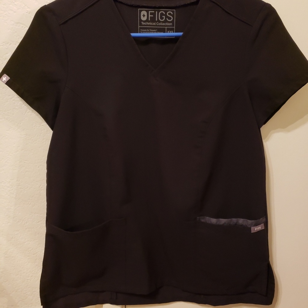 Figs scrub top xxs